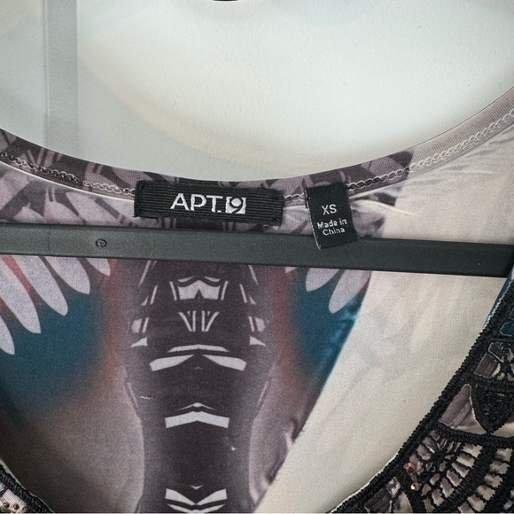 APT. 9 women’s boho maxi dress embroidery colorful size XS sleeveless - Picture 2 of 7